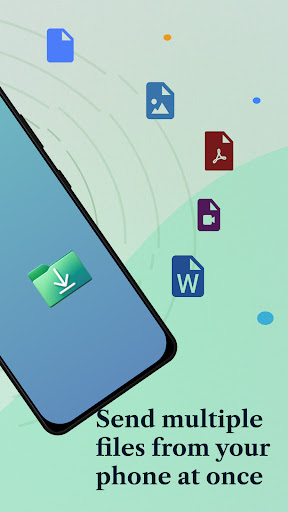 Screenshot of LinkFileShare: Send via link