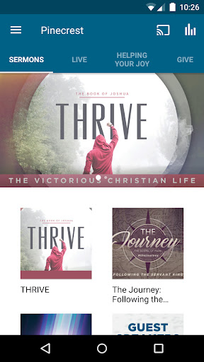 Android application Pinecrest Baptist Church screenshort