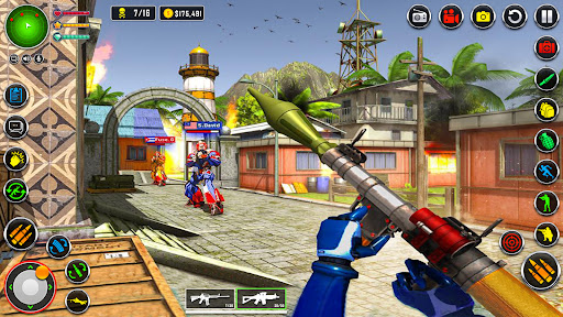 Counter terrorist robot game - Action - games