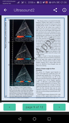Android application Clinical Doppler Ultrasound screenshort