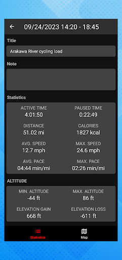 Screenshot of Bike Computer - Cycling