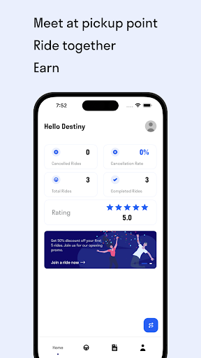 Ridebuddy - Drive & Earn Screen 3
