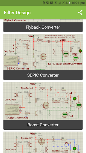 FDAC Filter Design Screen 2