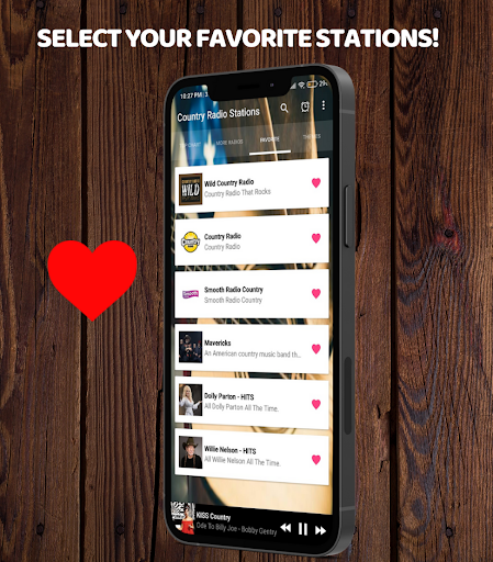 Country Radio Stations Screen 3