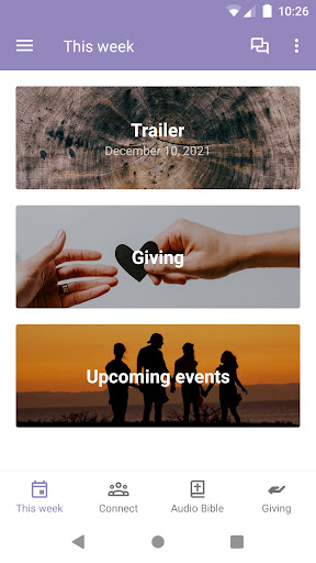 Android application Anam Cara Community screenshort