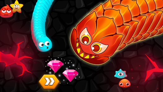 Worm Hunt Slither Snake Mod Apk Download v2.3.0  MOD Unlimited Money Gallery 7