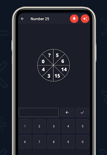 Android application Brain - math puzzles & IQ Test screenshort
