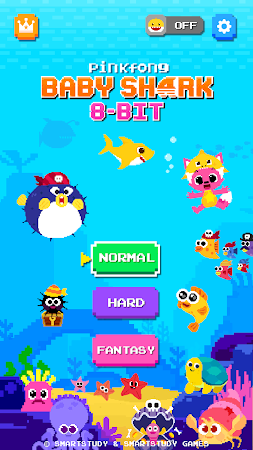 Game screenshot BabyShark 8BIT:Finding Friends mod apk