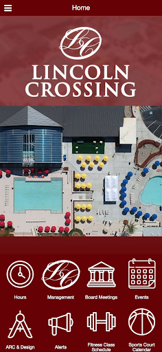 Android application Lincoln Crossing HOA screenshort