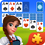 Cover Image of ดาวน์โหลด Solitaire Jigsaw Puzzle - Design My Art Gallery 1.0.3 APK