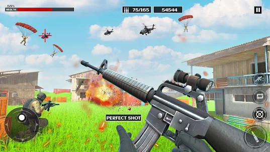 和平精英射击战争游戏：离线枪支游戏