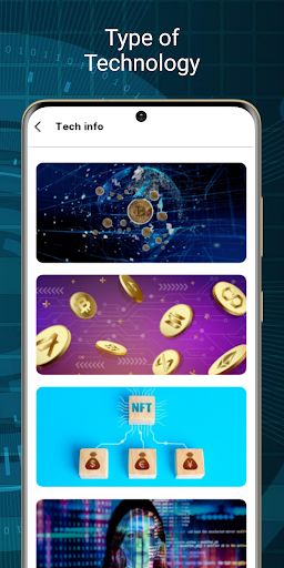 Web3.0, dApps, DeFi, NFT Info. Screen 3