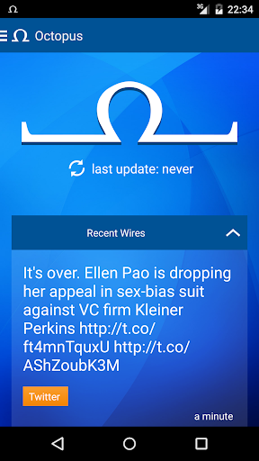 Android application Octopus Mobile screenshort