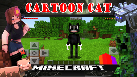Cartoon Cat Minecraft 게임 모드