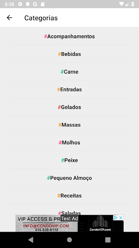 Receitinhas da Avó Screen 2