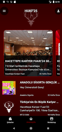 HU Kariyer Fuarı Screenshot 1