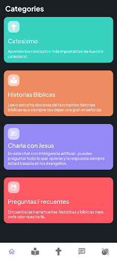 Charla con Jesus Screen 2