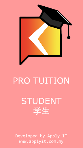 Android application ProTuition Teacher screenshort