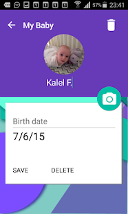 My Wee App - Baby tracker  Screenshots 4