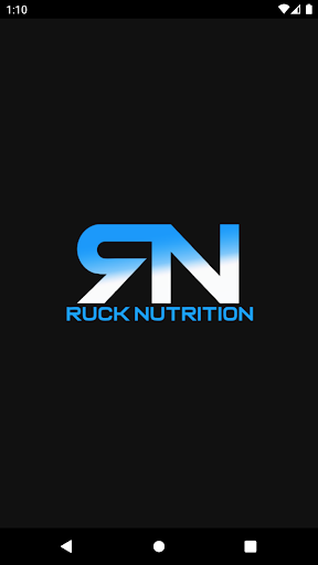 Android application Ruck Nutrition screenshort