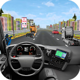 Highway Traffic Truck Racer 3D icon