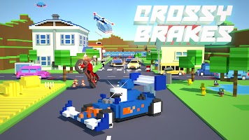 Crossy Brakes : Smashy Crossy Road Car Games 2021