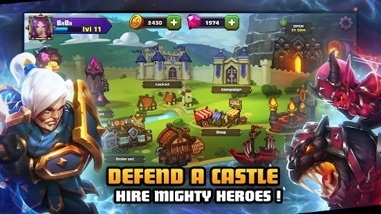 Duel Heroes CCG: Captura de tela do Card Battle Arena PRO
