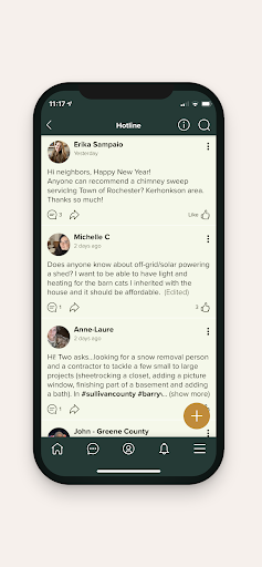 Upstate Curious Community Screen 3