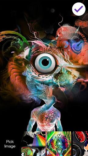 Psychedelic Life Lock Screen