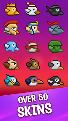 Pixel Birdy - Funny Tap Gameのおすすめ画像3