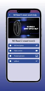 Mi Band 2 smart watch help