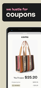 Captura de Pantalla 3 Karma | Shopping but better android