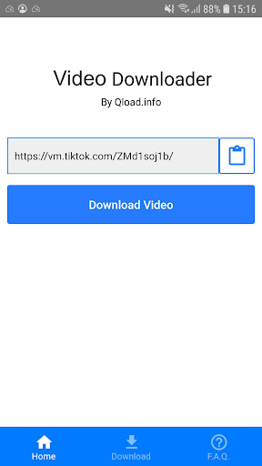 Android application TT Video Downloader screenshort