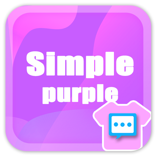 Next SMS Simple purple skin