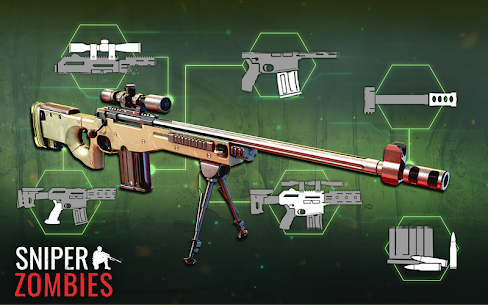 Sniper Zombies: Offline Games 3D 1.28.0 MOD APK [INFINITE BULLETS] 2