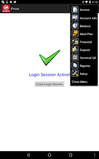 Android application OneCard iProve screenshort