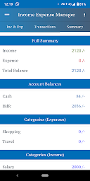 Income Expense Manager