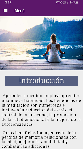 Técnicas de meditación Screen 2
