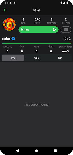 Liga Score Screen 3