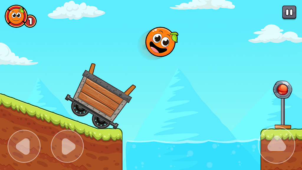 Red Jumping Roller Bounce Ball MOD APK 02