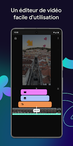 Aperçu de l'application