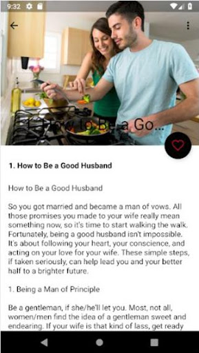 How To Be A Good HusbandBette