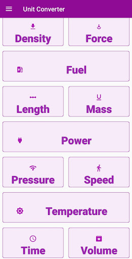 Unit Converter Screen 2
