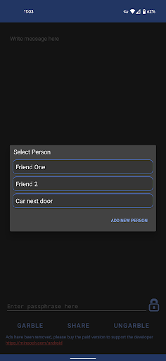 Garble Screen 2