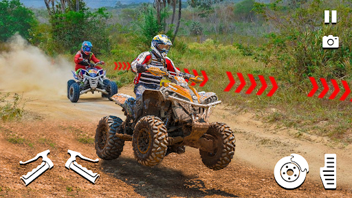 Android application ATV Quad Bike Racing Simulator screenshort