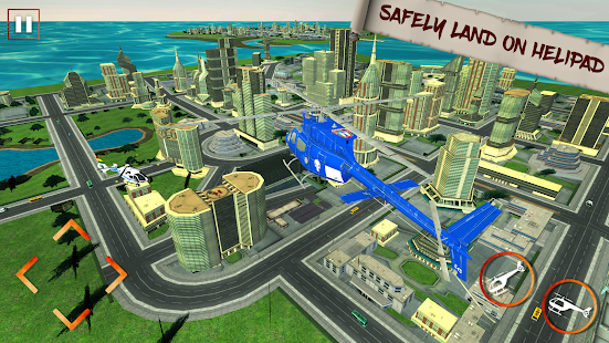 City Helicopter Flying Adventure 2020 1.5 APK screenshots 1