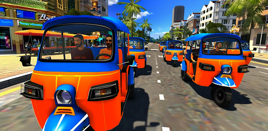 Rickshaw Rush - 観光ゲーム