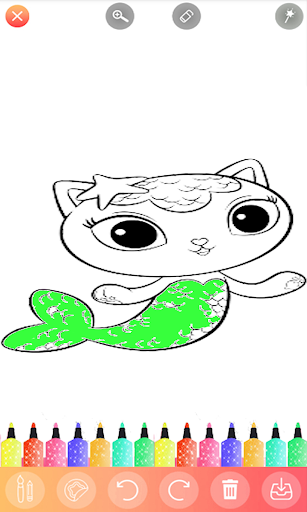 Gabbys Doll Coloring Book