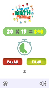 Find it Out! Math Puzzle Games