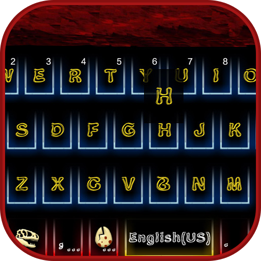 Dinosaur Kika Keyboard Theme logo
